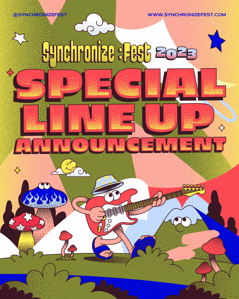 Dengan Konsep Mural, lineup spesial Synchronize Fest 2023 diumumkan