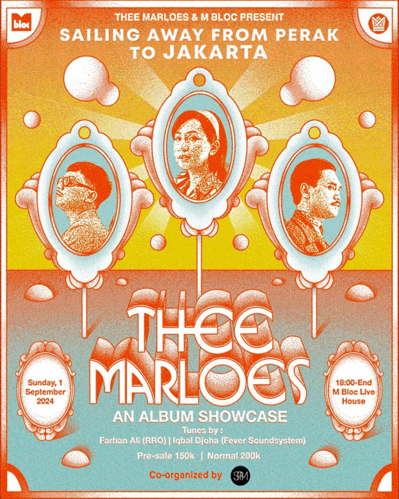 Thee Marloes Siap Gelar Showcase Album Perdana "Perak" di M Bloc Live House