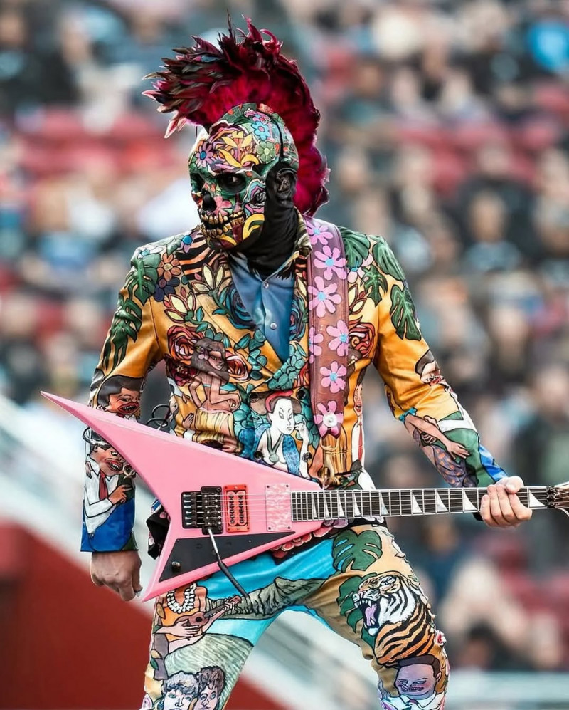 Keras! Wes Borland Minta Pendukung Trump Unfollow Akun Instagramnya