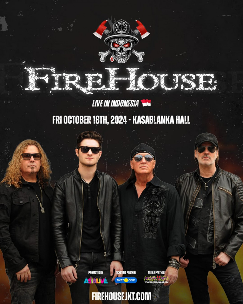 Konser Nostalgia: FireHouse Siap Mengguncang Jakarta