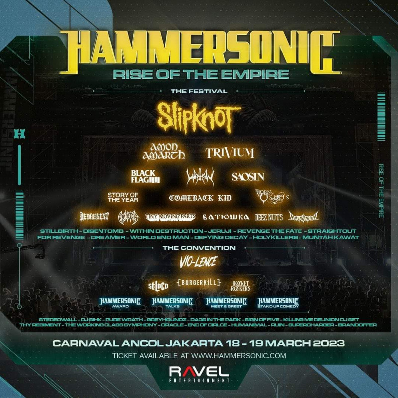 11 Hal Menarik Mengenai Hammersonic Festival 2023